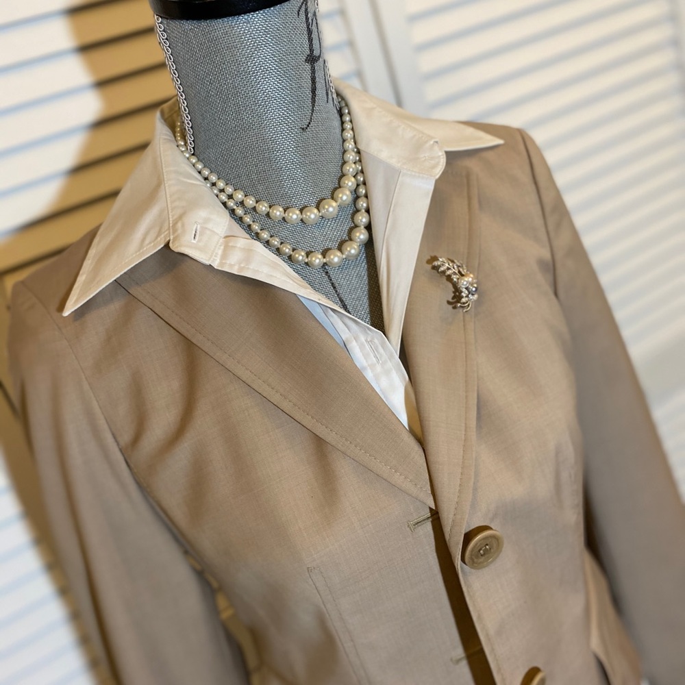 💞Ann Taylor LOFT lined cotton blazer